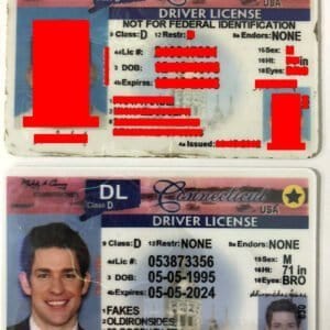 Connecticut Driver License(New CT) – Connecticut fake id