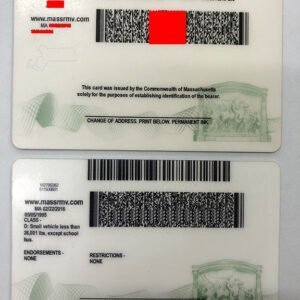 Massachusetts Driver License(New MA O21) – Massachusetts fake id