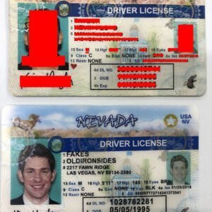 Nevada(NV) Driver License – Nevada(NV) FAKE ID