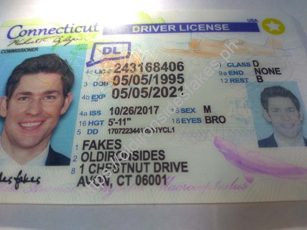 OldIronsidesFakes PH - Connecticut Driver License(New CT)